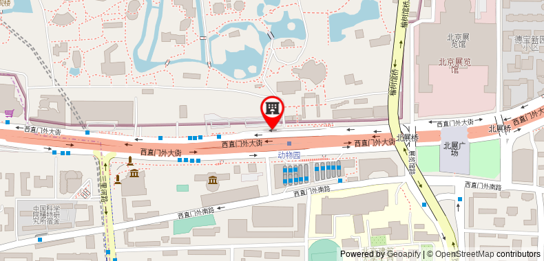 Bản đồ đến Khách sạn Xiyuan
