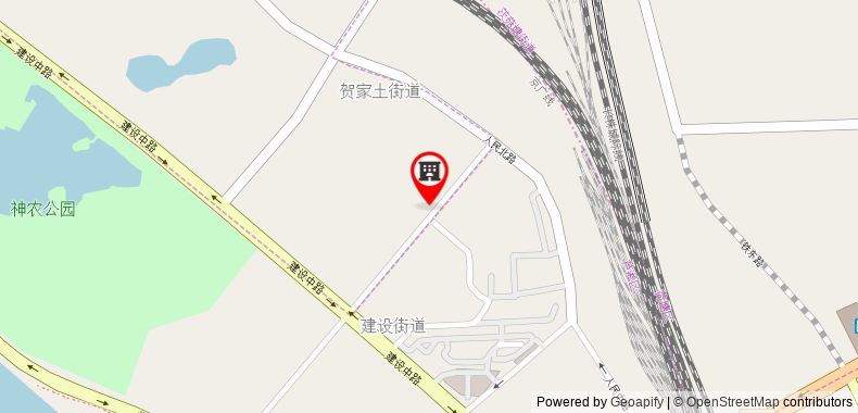 Bản đồ đến 7 Days Inn Zhuzhou The Central Plaza Branch
