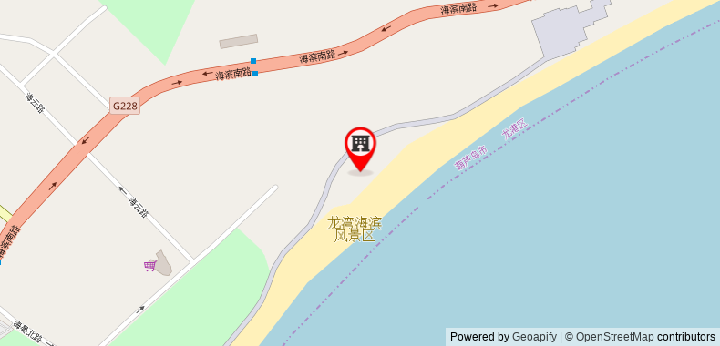 Bản đồ đến Holiday Inn Express Huludao Seaview