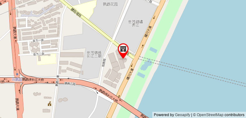 Bản đồ đến Hilton Wuhan Riverside