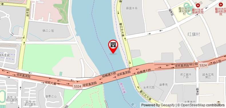 Bản đồ đến Khách sạn Ganzhou Jin Jiang International