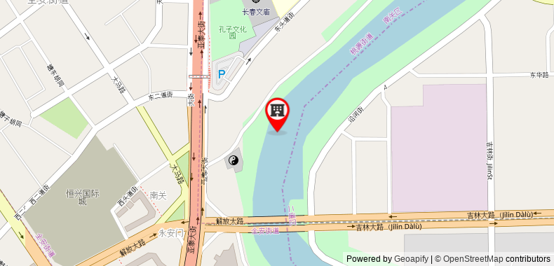 Bản đồ đến Mercure Changchun Downtown