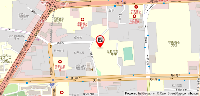 Bản đồ đến GreenTree Inn Hefei Nanyuan