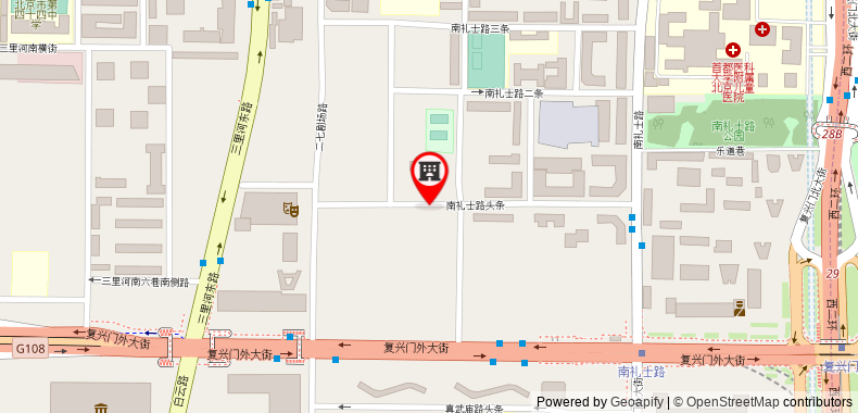 Tangla Hotel Beijing on maps