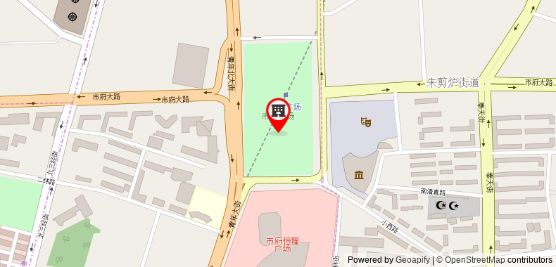 Bản đồ đến Conrad Shenyang