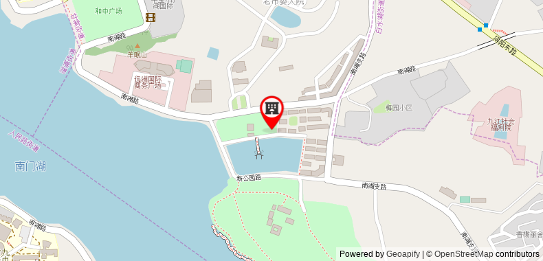 Lushan West Sea Resort, Curio Collection by Hilton on maps