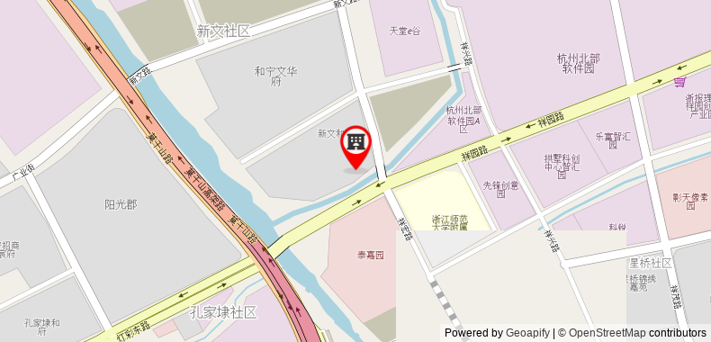 在地图上查看杭州好時運酒店