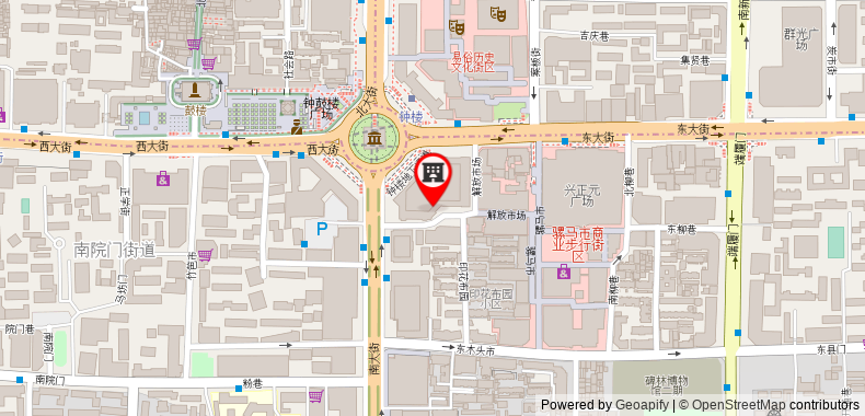 Bản đồ đến Khách sạn Xian Guoming Garden