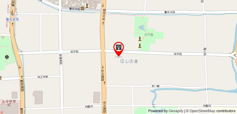 Bản đồ đến Shaoxing Luxun Native Place International Youth Hostel