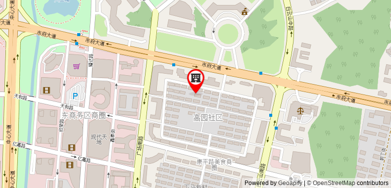 Bản đồ đến Khách sạn Taizhou Yaoda International