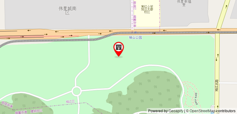 Bản đồ đến Khách sạn GreenTree Inn Wuhu Ouyada