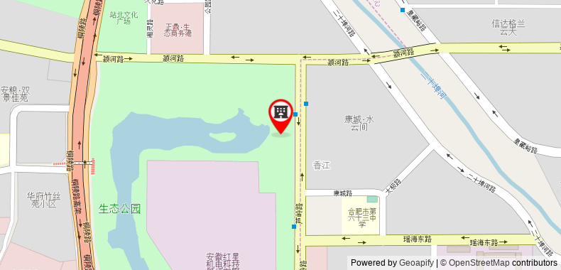Bản đồ đến Khách sạn Sheraton Hefei Xinzhan