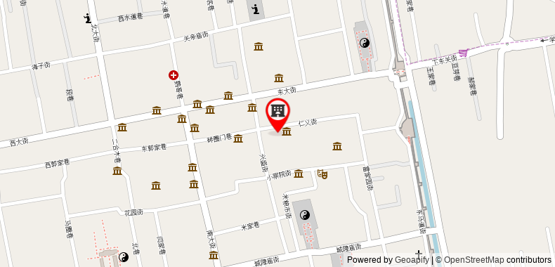 Bản đồ đến Pingyao Yongsheng Yuan