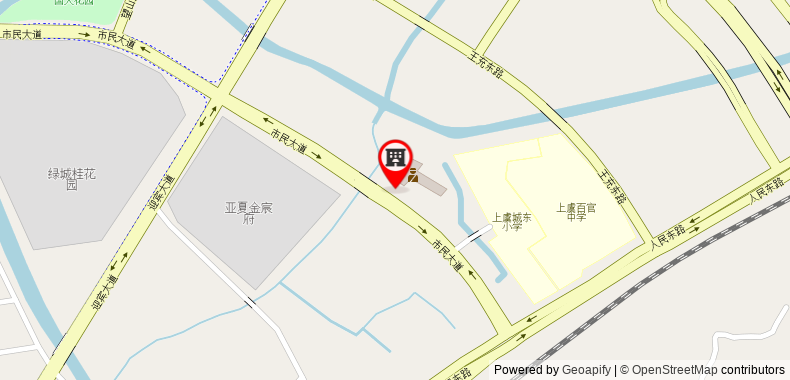 Bản đồ đến Khách sạn Shangyu International