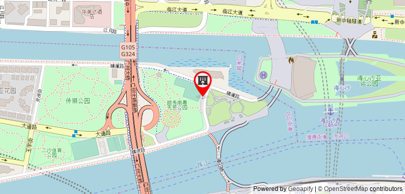 在地图上查看廣州凱旋華美達大酒店
