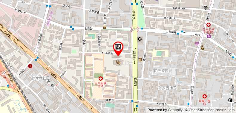 Lavande Hotel Lanzhou Zhengning Road Branch on maps