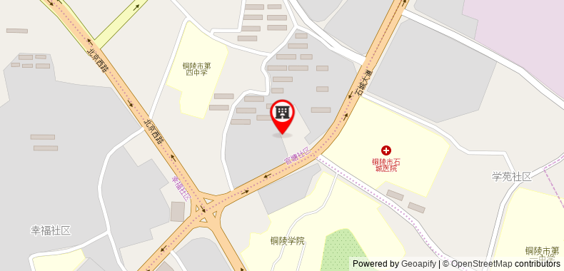 Bản đồ đến Khách sạn Hanting Tongling Huaihe Avenue Branch