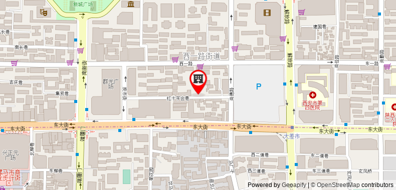 Bản đồ đến Khách sạn Xian Fukai Joya