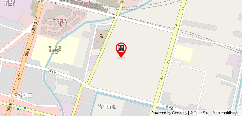 Bản đồ đến Holiday Inn Hangzhou Airport Zone