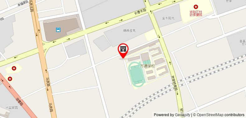 Bản đồ đến Today Inns Yiyang North Bus Station