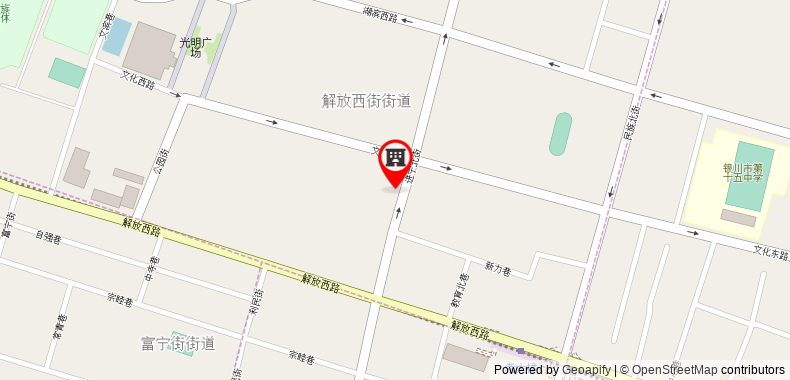 Holiday Inn Yinchuan International Trade Centre on maps