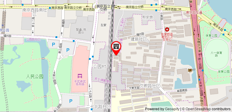 Bản đồ đến Jinjiang Inn Nanchang Nanjing Rd