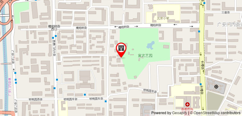 在地图上查看Voyager Apt near Jinrong St&West Railway Stn