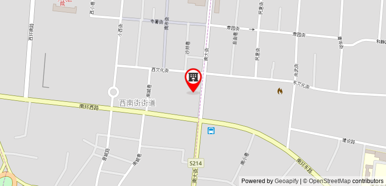 Hanting Hotel Jiuquan Changxing Electrical Equipment Market Branch  on maps