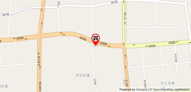 Bản đồ đến 7 Days Inn Jinzhou Zhongyang Street Branch