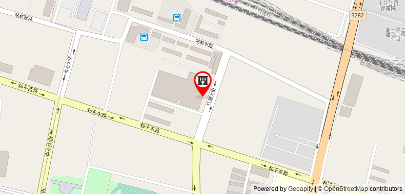 Bản đồ đến 7 Days Inn Hengshui Railway Station Branch