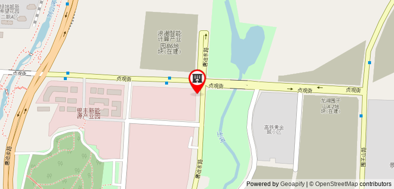 Bản đồ đến GreenTree Inn Jinan Tangye