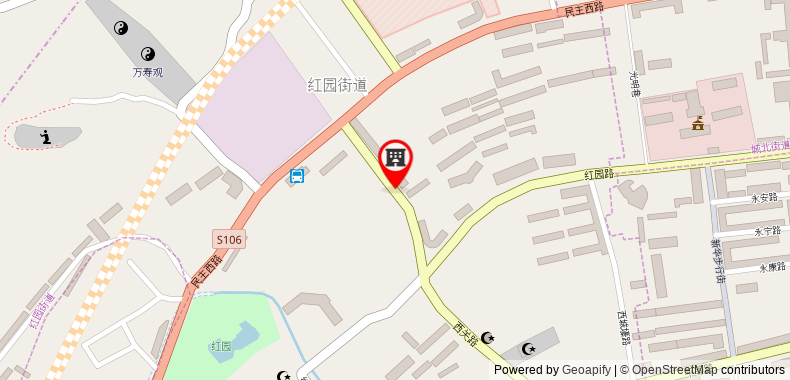 Bản đồ đến Khách sạn Hanting Linxia West Bus Station
