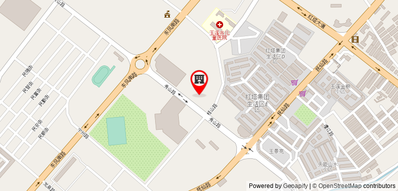 Bản đồ đến 7 Days Inn Yuxi Central Bus Station Taobao Xiaochi Street Branch