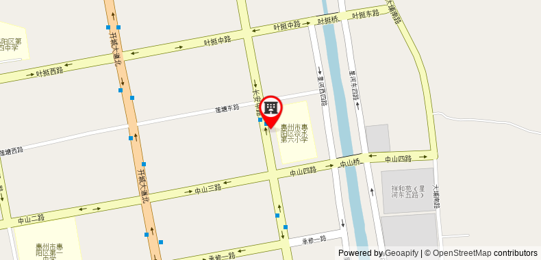 Bản đồ đến Khách sạn Kaitian