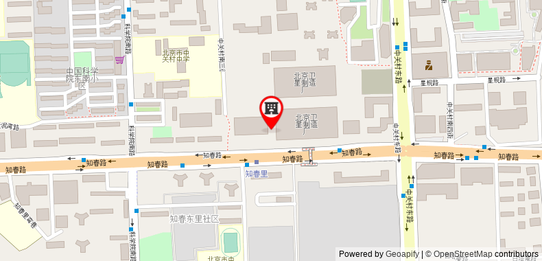Bản đồ đến Crowne Plaza Beijing Zhongguancun