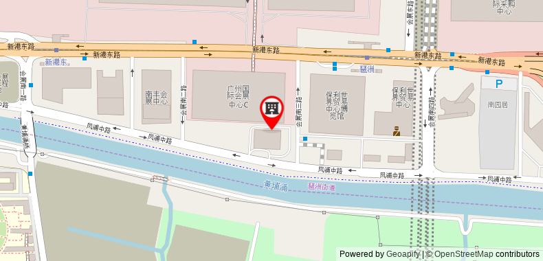 在地图上查看廣州南豐朗豪酒店
