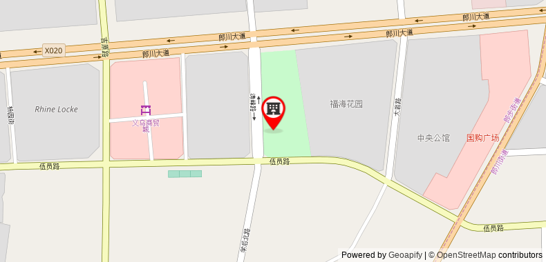 Bản đồ đến Khách sạn Hanting Xuancheng Langxixian