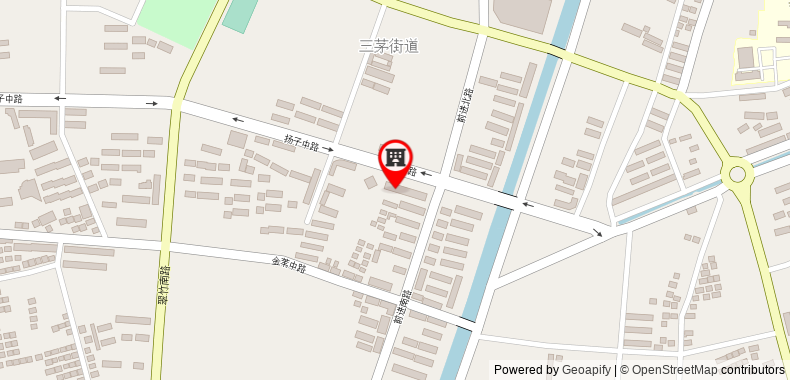 Bản đồ đến Jinjiang Inn Zhenjiang Yangzhong Yangzi Middle Road