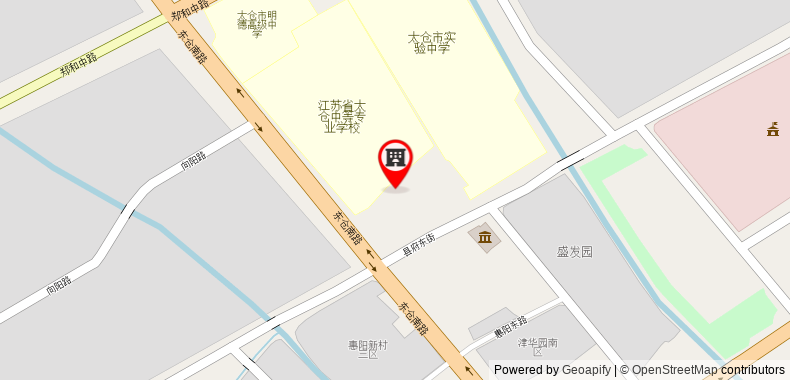 Bản đồ đến Khách sạn Maritim Taicang Garden