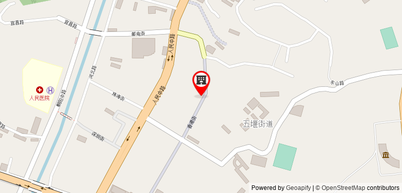 Bản đồ đến Khách sạn Hanting Shiyan Renmin Plaza Branch
