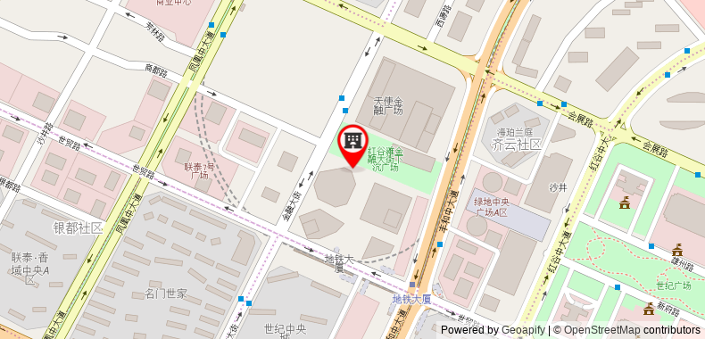 Hilton Garden Inn Nanchang Honggutan on maps