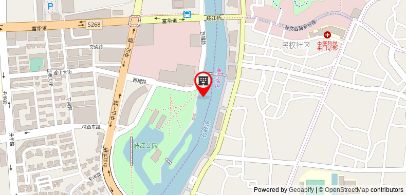 Bản đồ đến Khách sạn Yinyi