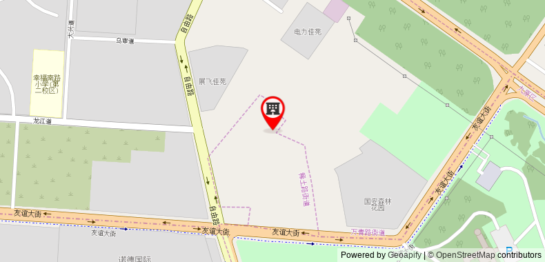 Jinjiang Inn Baotou Saihan Tara Park Youyi Street Branch on maps
