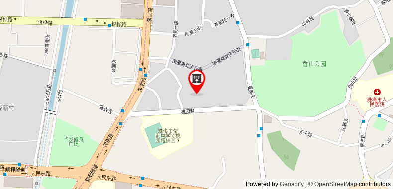 Bản đồ đến Khách sạn Zhuhai Liuhe Holiday