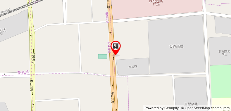 Bản đồ đến Jinjiang Inn Huaibei Mengshan Road Branch