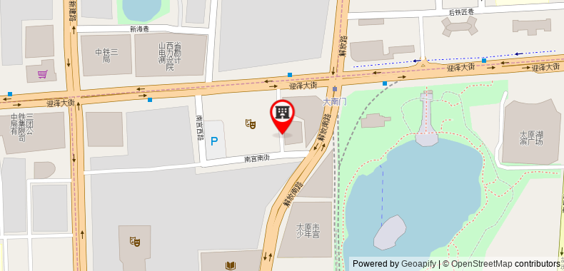 Shanxi Grand Hotel on maps