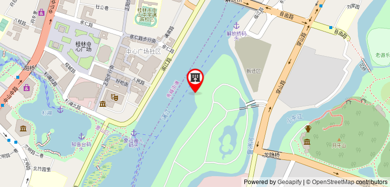 Bản đồ đến Holiday Inn Express Guilin City Center