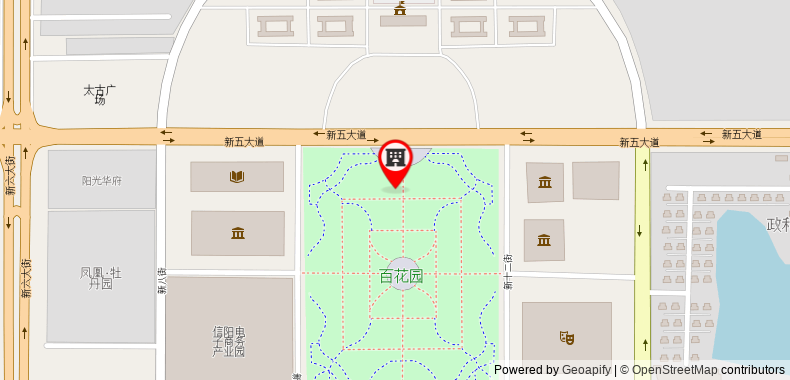 Bản đồ đến Khách sạn Lavande s Xinyang Municipal Government