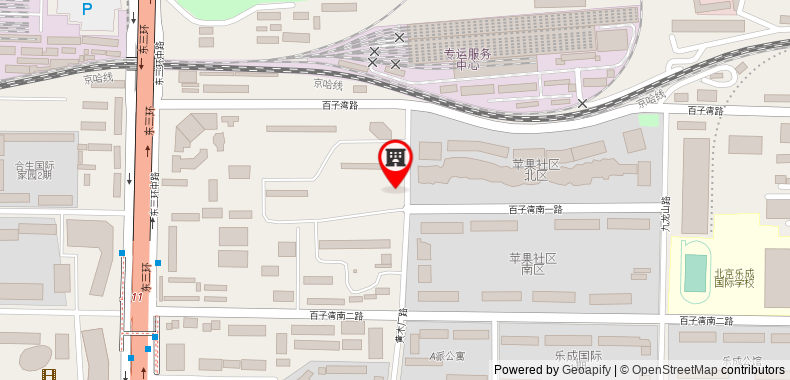 Bản đồ đến Khách sạn Renaissance Beijing Capital
