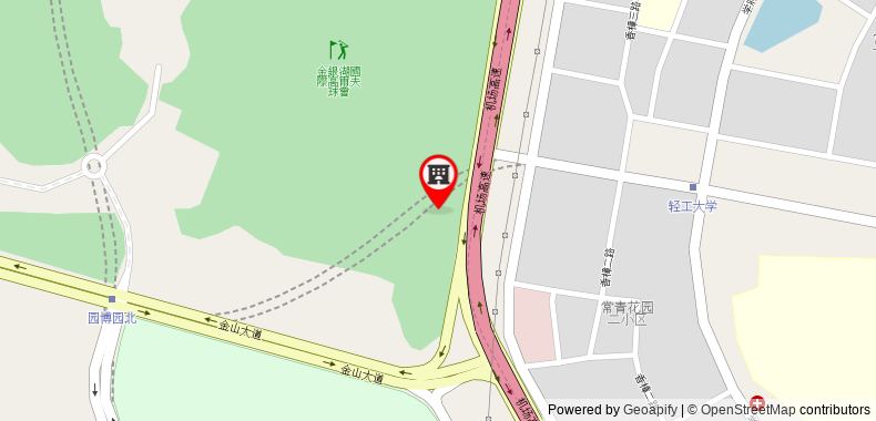 Bản đồ đến Jinyin Lake International Glof Club Member Of The Villa